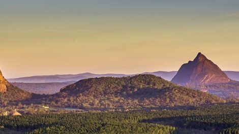 The Glass House Mountains
