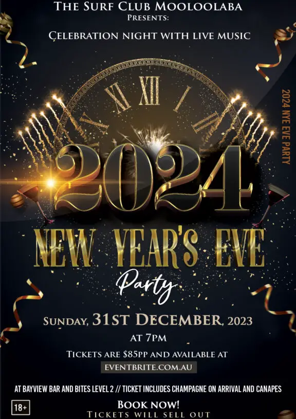Mooloolaba New Years Eve 2023/2024 Fireworks Times, Sunshine Coast